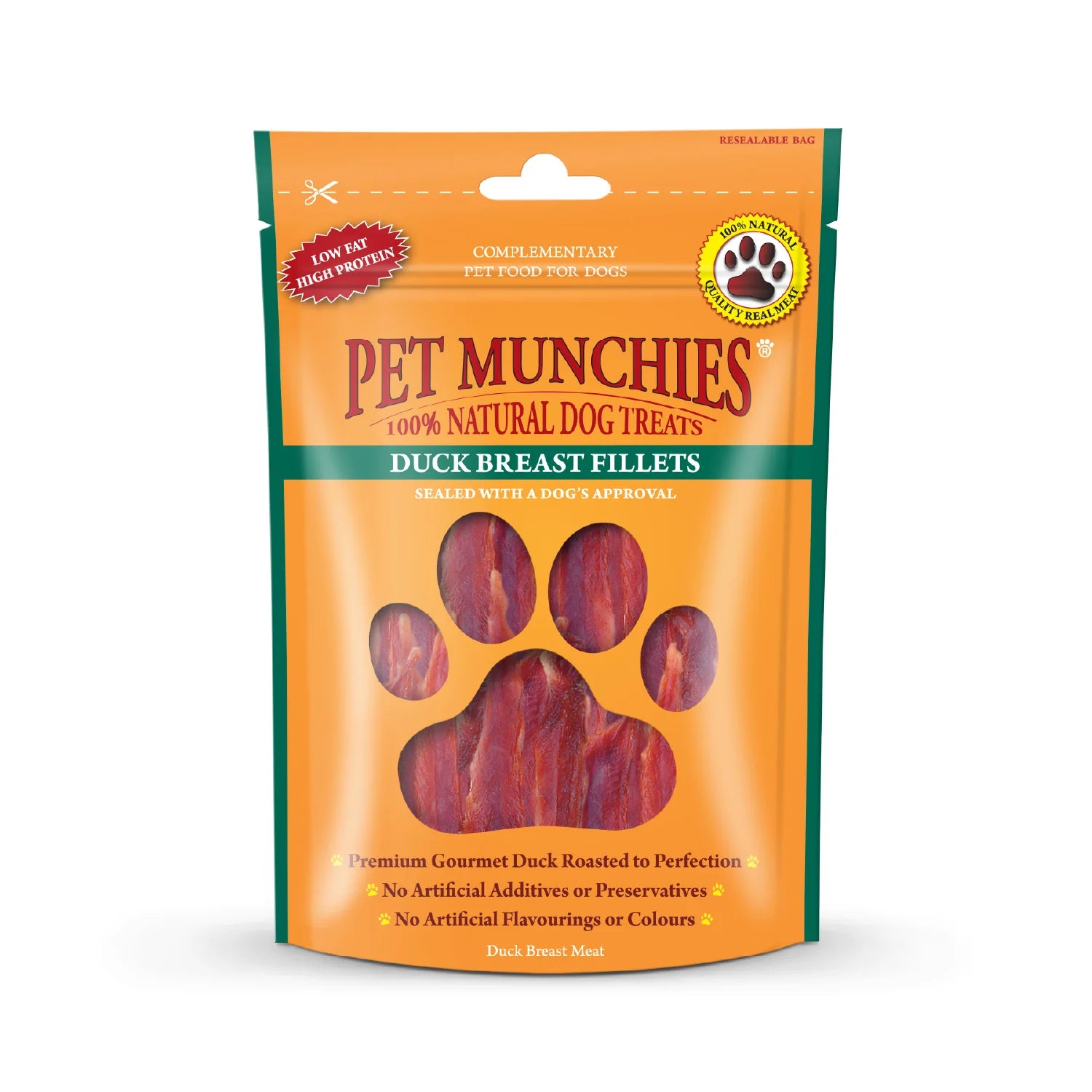 Pet Munchies Duck Breast Fillets 80g product image