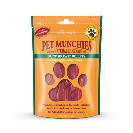 Pet Munchies Duck Breast Fillets 80g product image