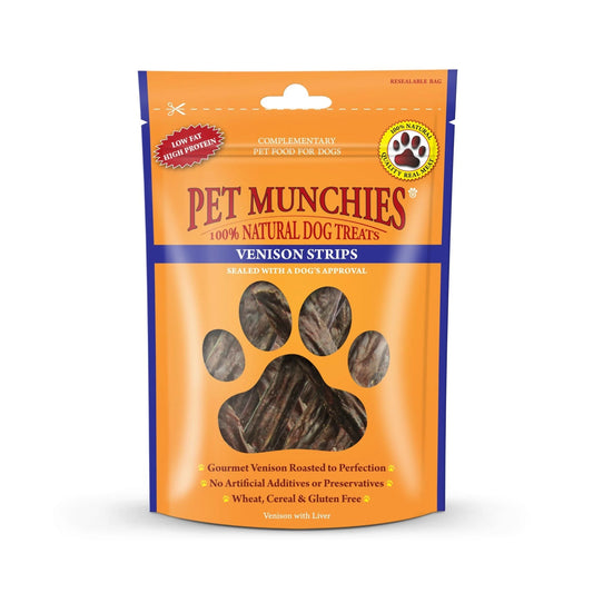 Pet Munchies Venison Strips 75g product image