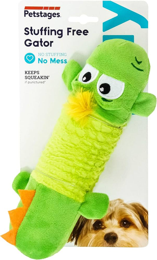 Petstages Stuffing Free Big Squeak Gator Medium product image