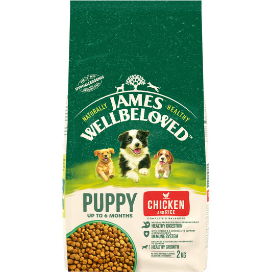 James Wellbeloved Dog Puppy Chicken 15Kg
