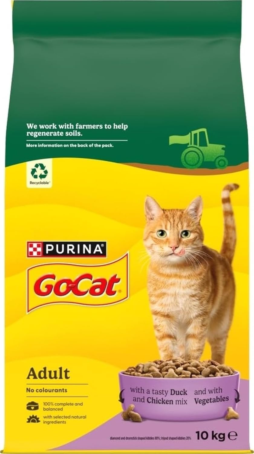 Purina Go-Cat Chicken And Duck 10kg product image