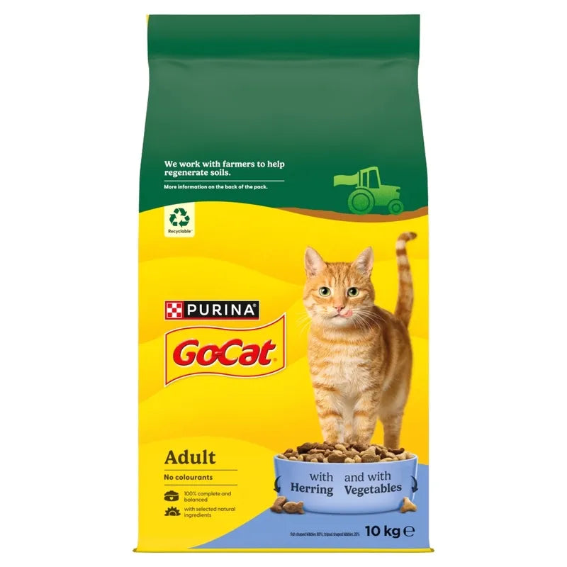 Purina Go-Cat Tuna Herring 10kg product image