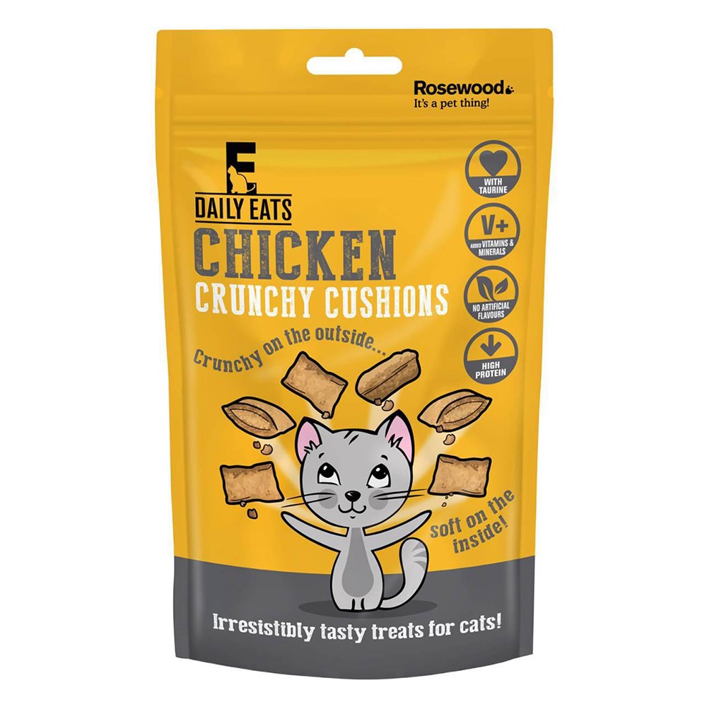 Rosewood Crunchy Chicken Cushions 60g product image