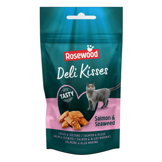 Rosewood Deli Kisses Salmon & Seaweed For Cats 60g product image