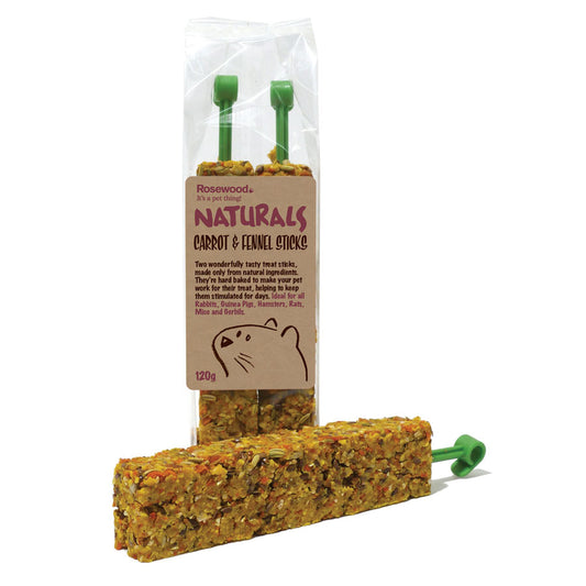 Rosewood Naturals Carrot & Fennel Sticks 120g product image