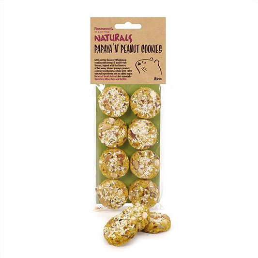 Rosewood Naturals Papaya 'n' Peanut Cookie 8pc product image