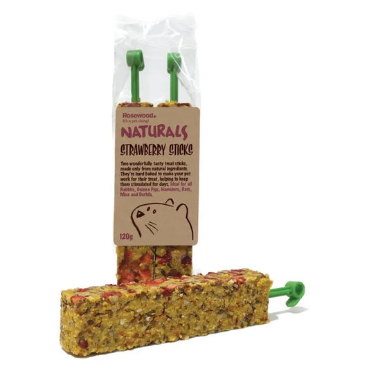Rosewood Naturals Strawberry Sticks 120g product image