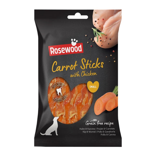 Rosewood Naturefood Chicken Wrapped Carrot Sticks 80g product image