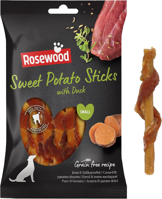 Rosewood Naturefood Duck Wrapped Sweet Potato Sticks 320G product image