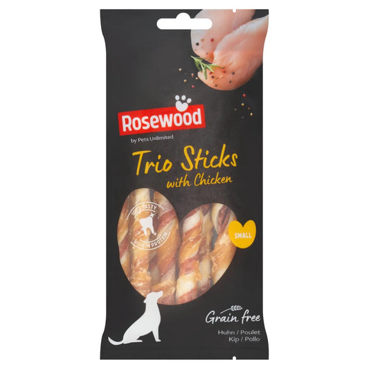 Rosewood Naturefood Trio Sticks Chicken Small 10pc 100g product image