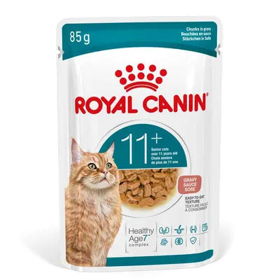 Royal Canin Cat 11+ in Gravy Pouches 12 x 85g product image