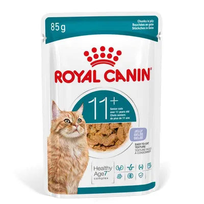 Royal Canin Cat 11+ in Jelly Pouches 12 x 85g product image