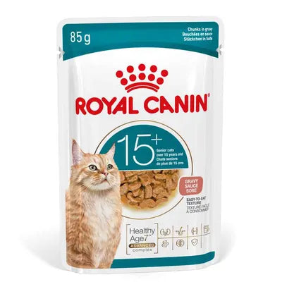Royal Canin Cat 15+ in Gravy Pouches 12 x 85g product image