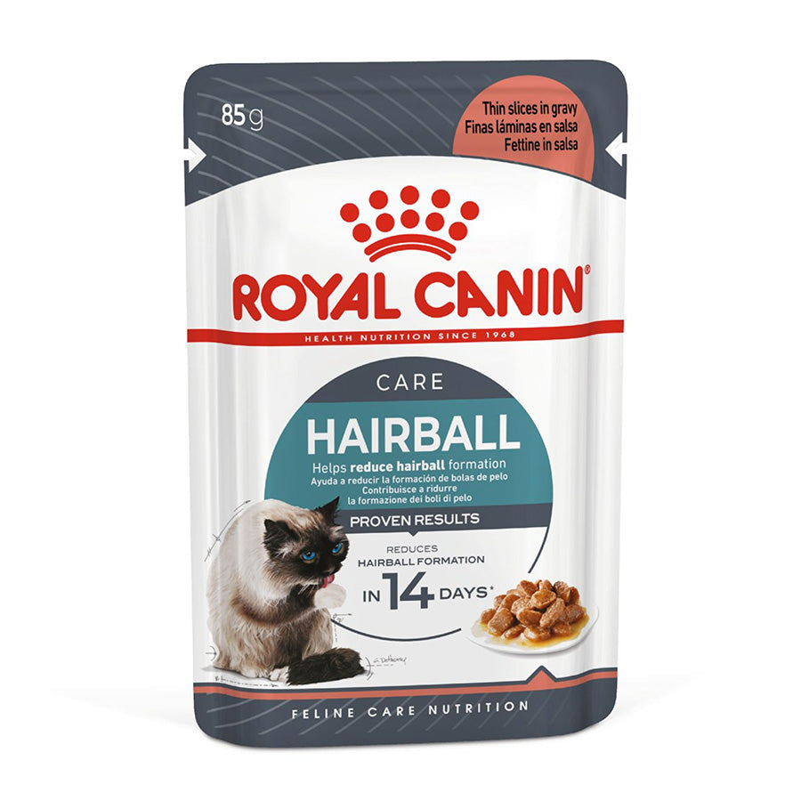 Royal Canin Cat Hairball Care in Gravy Pouches 12 x 85g product image