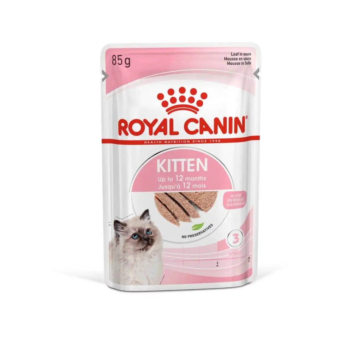 Royal Canin Cat Kitten in Gravy Pouches 12 x 85g product image