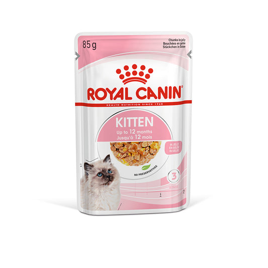 Royal Canin Cat Kitten in Jelly Pouches 12 x 85g product image