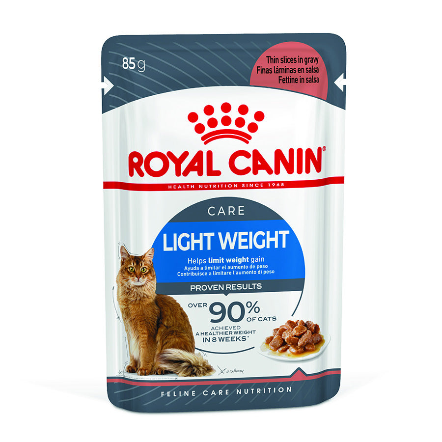 Royal Canin Cat Light Weight Care in Gravy Pouches 12 x 85g product image