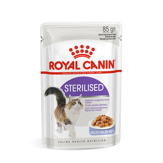 Royal Canin Cat Sterilised in Jelly Pouches 12 x 85g product image