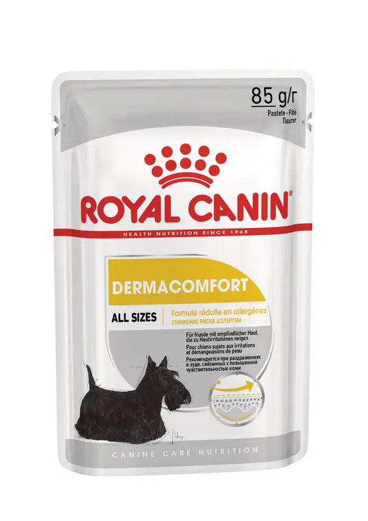 Royal Canin Dog Dermacomfort Loaf Pouches 12 x 85g product image