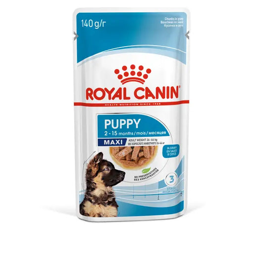 Royal Canin Dog Maxi Puppy Pouches 10 x 140g product image