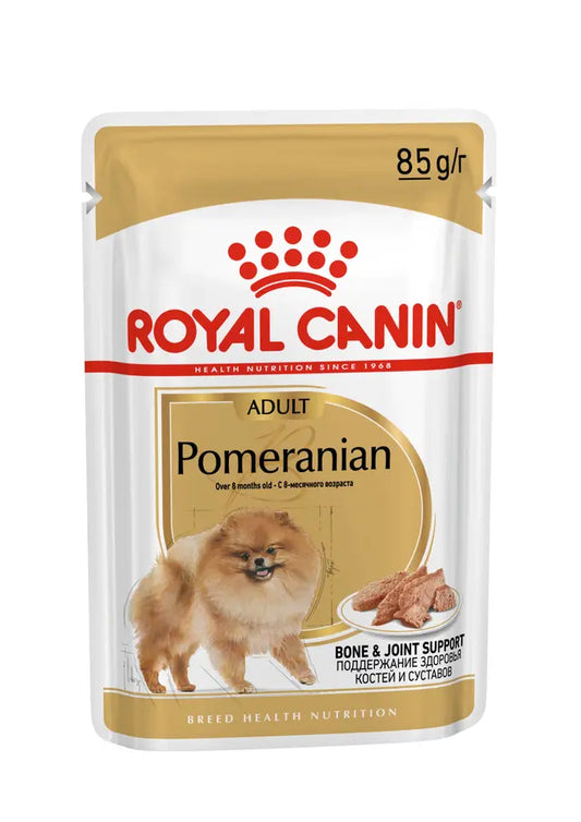 Royal Canin Dog Pomeranian Loaf Pouches 12 x 85g product image