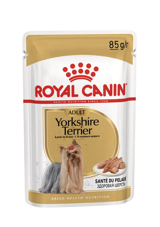 Royal Canin Dog Yorkshire Terrier Loaf Pouches 12 x 85g product image