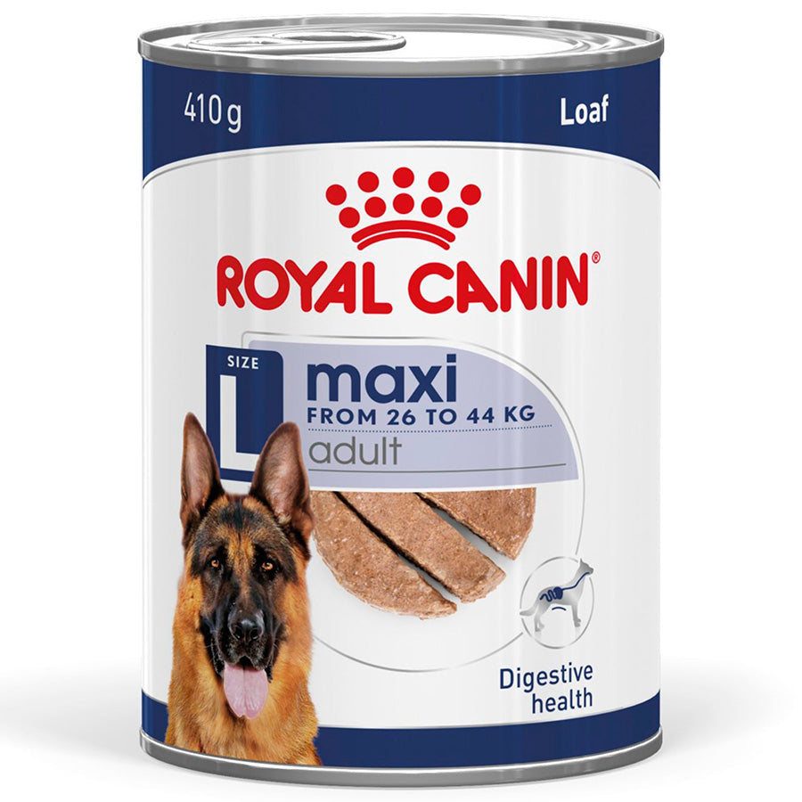 Royal Canin Maxi Adult Loaf Tin 410g product image