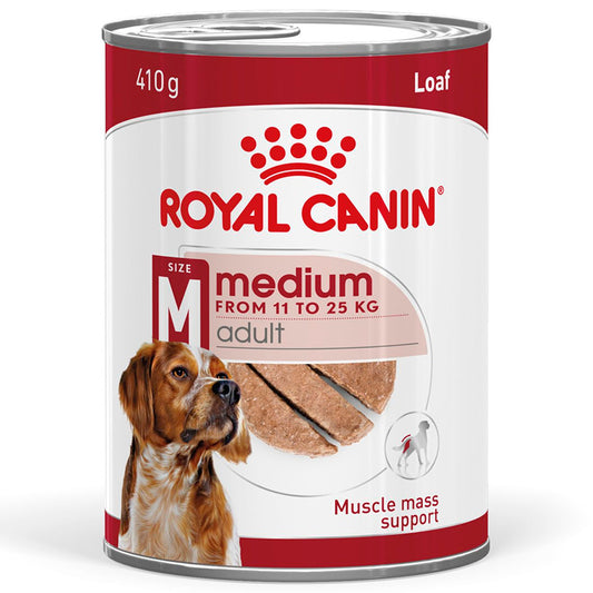 Royal Canin Medium Adult Loaf Tin 410g product image