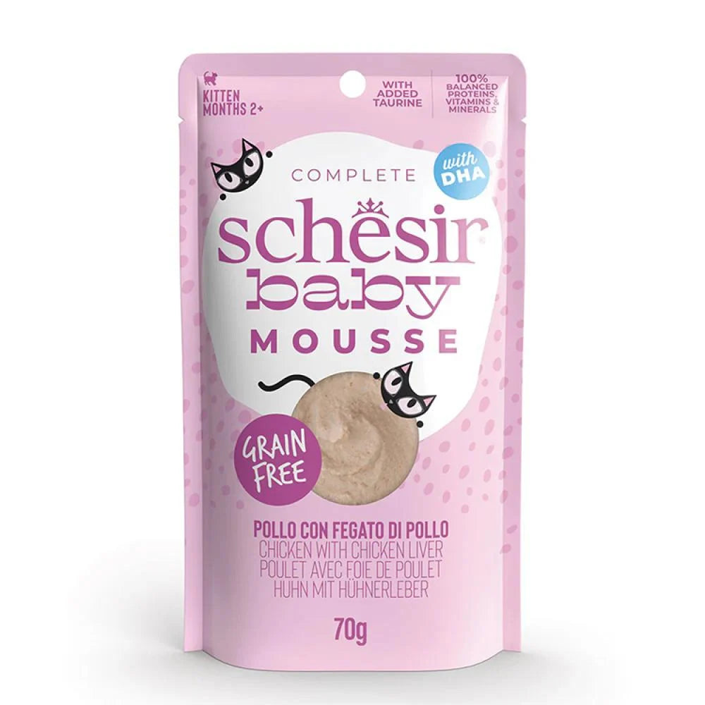 Schesir Baby Pouch Chicken with Liver in mousse 70g product image