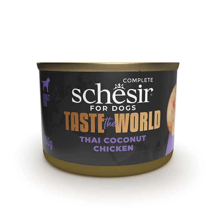 Schesir Taste The World Adult Dog Thai Coconut Chicken 150g product image