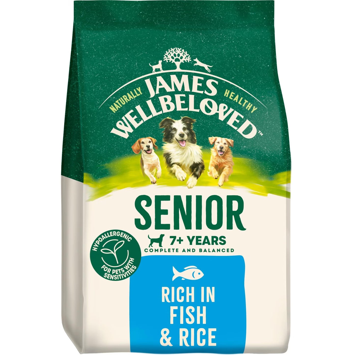 James Wellbeloved Dog Senior Fish 15kg
