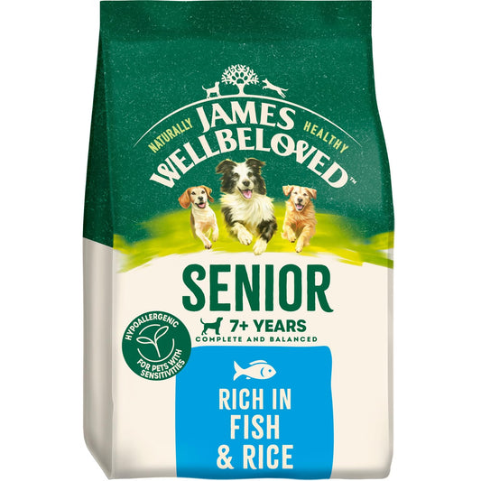 James Wellbeloved Dog Senior Fish 15kg