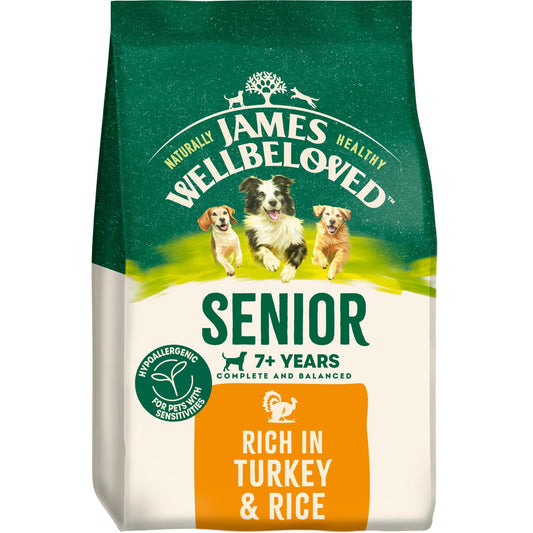 James Wellbeloved Dog Senior Turkey 15kg