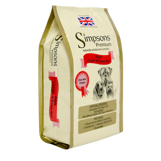 Simpsons Adult Chicken & Brown Rice 2kg product image