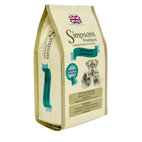 Simpsons Adult Sensitive Lamb & Potato 12kg product image