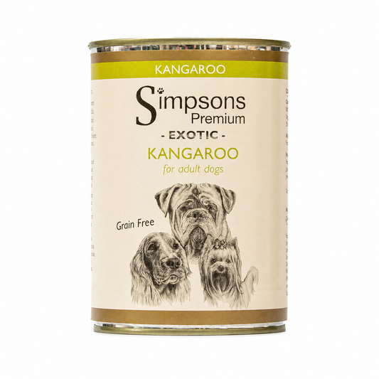 Simpsons Premium Exotic Kangaroo 400g product image