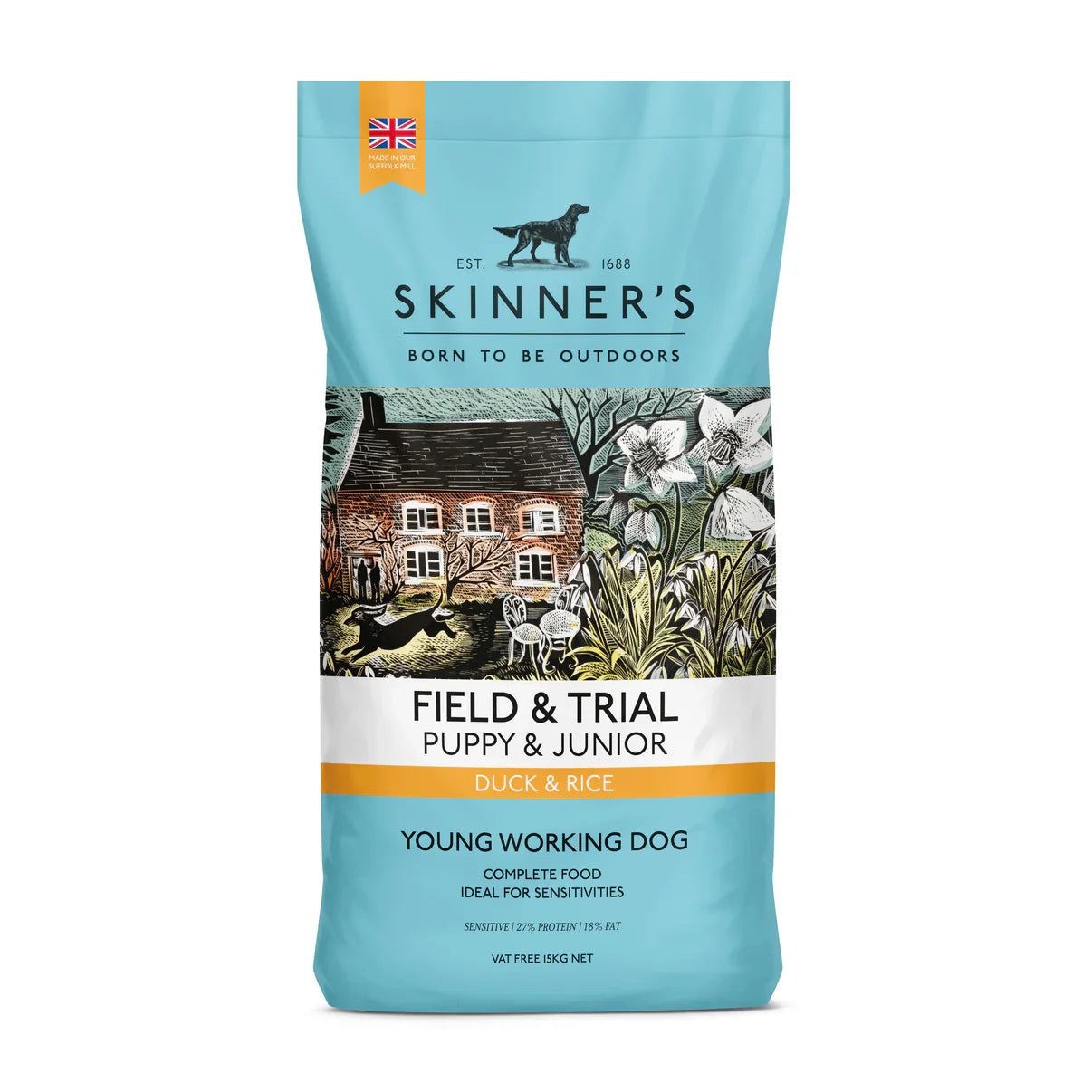 Skinners Field & Trial Puppy Duck And Rice 2.5kg product image