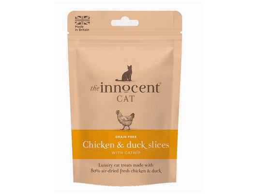 The Innocent Cat Chicken & Duck Slices 70g product image