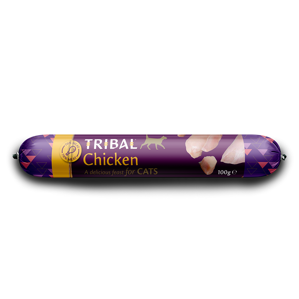 Tribal Chicken Cat Sausage 100g product image