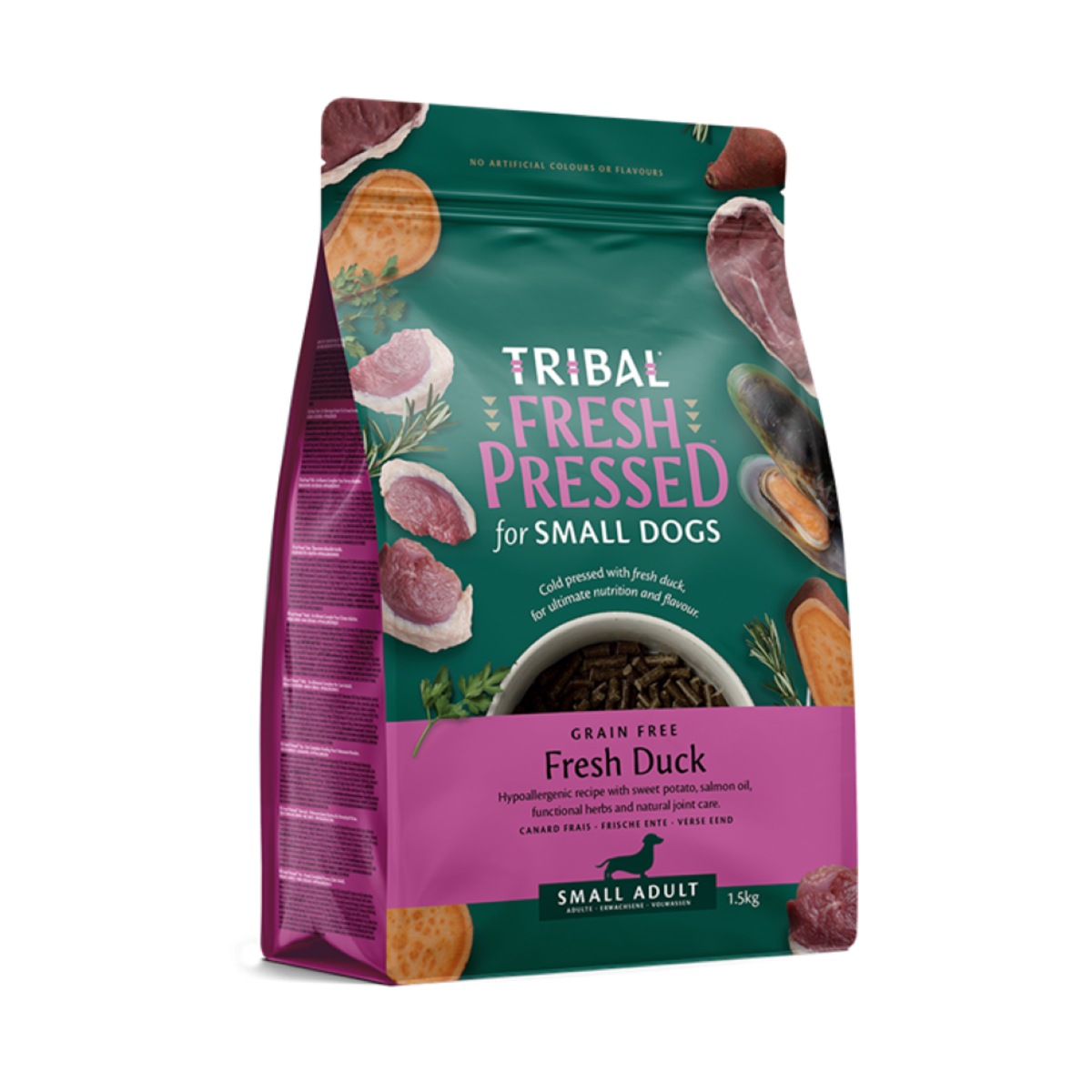TRIBAL FRESH PRESSED - Adult Small Breed Duck 5kg product image