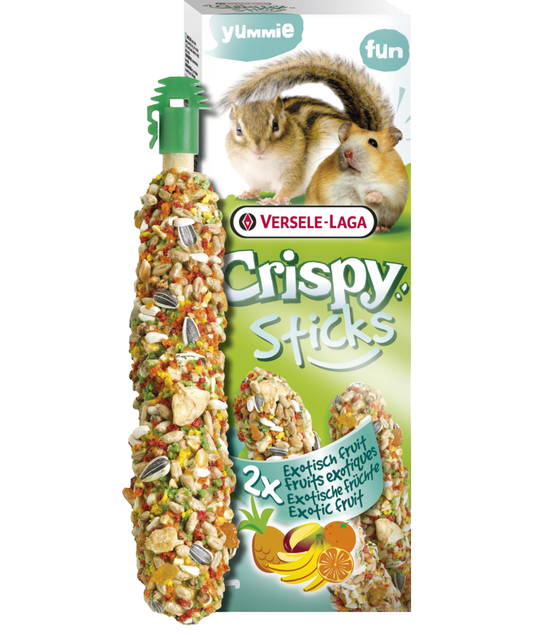 Versele Laga Crispy Sticks Hamster & Squirrel Exotic Fruit 2pk product image