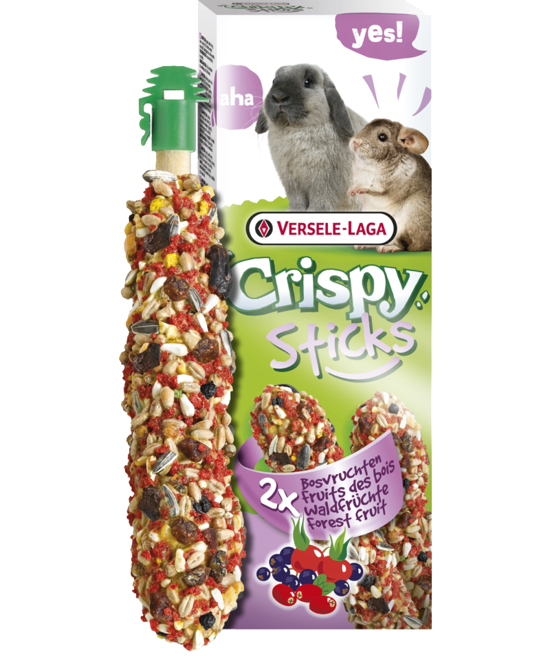 Versele Laga Crispy Sticks Rabbit & Chinchilla Forest Fruits 2pk product image