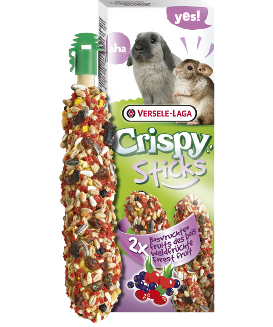 Versele Laga Crispy Sticks Rabbit & Chinchilla Forest Fruits 2pk product image