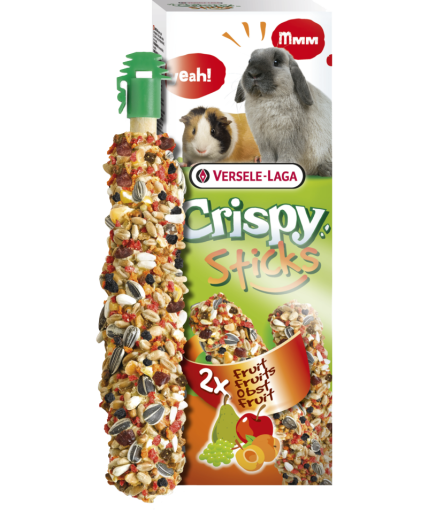 Versele Laga Crispy Sticks Rabbit & Guinea Pig Fruit 2pk product image