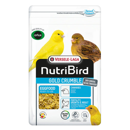 Versele Laga NutriBird Gold Crumble Egg Food Canaries 1kg product image