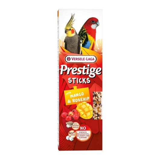 Versele Laga Prestige Sticks Big Parakeets Mango & Rosehip 140g product image