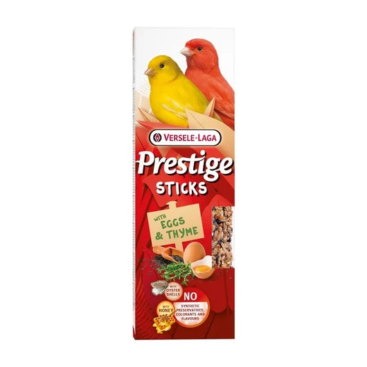Versele Laga Prestige Sticks Eggs and Thyme Canaries 60g product image