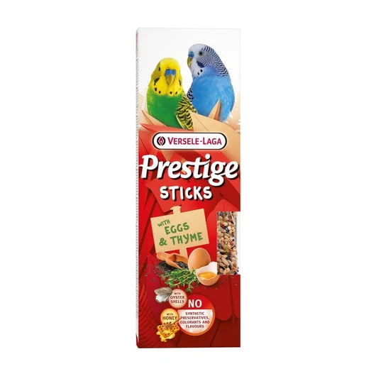 Versele Laga Prestige Sticks Eggs and Thyme Small Parakeets 60g product image