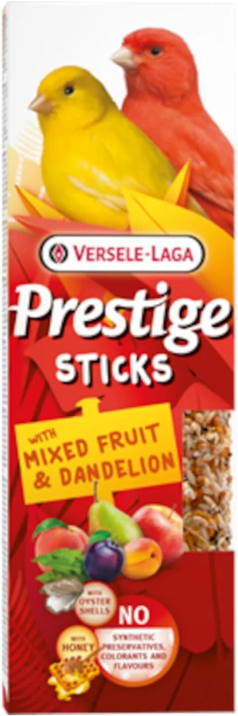 Versele Laga Prestige Sticks Mixed Fruit and Dandelion Canaries 60g product image